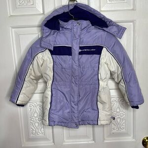 Protection System Girls Lilac/Purple Winter Coat Size 4T